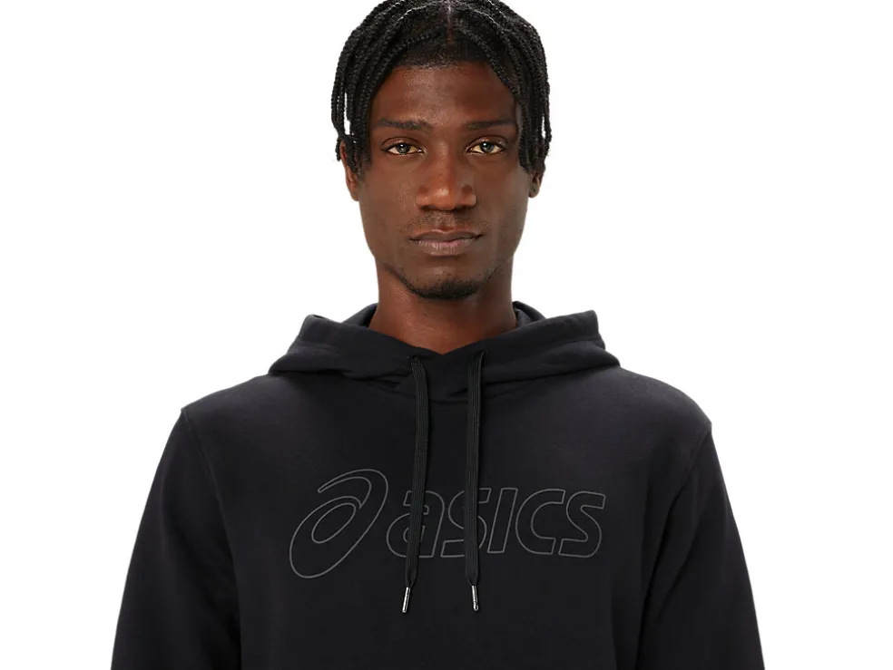 Bovenkleding | Hoodies en sweatshirts>ASICS LOGO OTH HOODIE Performance Black/Graphite Grey