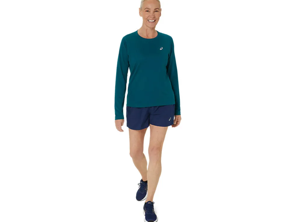 Kleding | Hardlopen>ASICS CORE LS TOP Rich Teal