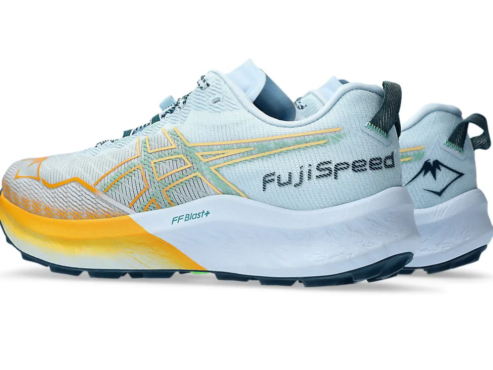 FUJI LITE™ | Trail running>ASICS FUJISPEED 2 Light Blue/Dark Mint