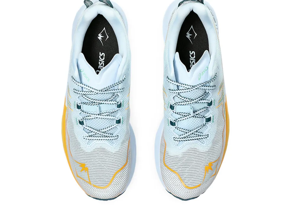 FUJI LITE™ | Trail running>ASICS FUJISPEED 2 Light Blue/Dark Mint