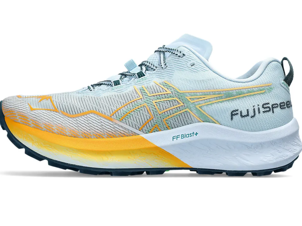 FUJI LITE™ | Trail running>ASICS FUJISPEED 2 Light Blue/Dark Mint