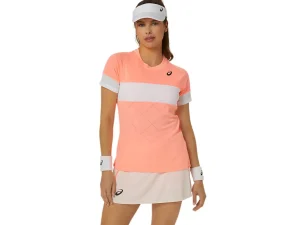 Shirts met korte mouwen | Bovenkleding>ASICS GAME SS TOP Sun Coral