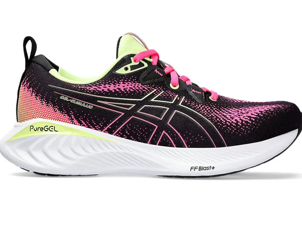 GEL-CUMULUS™ | Hardloopschoenen>ASICS GEL-CUMULUS 25 Black/Hot Pink