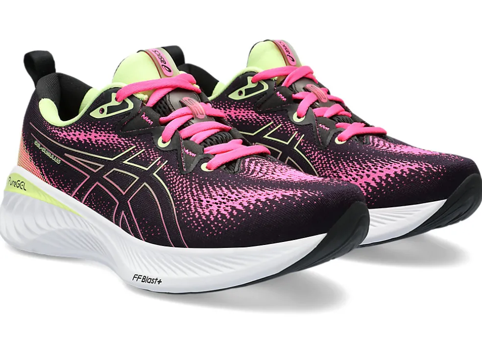 GEL-CUMULUS™ | Hardloopschoenen>ASICS GEL-CUMULUS 25 Black/Hot Pink