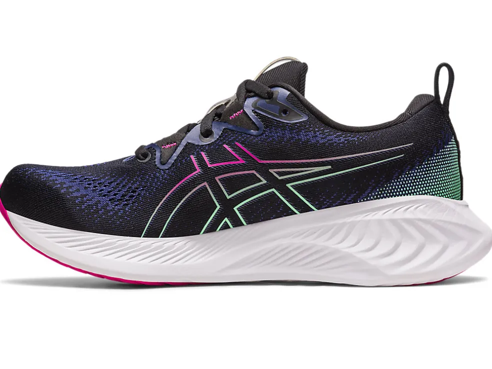 GEL-CUMULUS™ | Hardloopschoenen>ASICS GEL-CUMULUS 25 Black/Pink Rave