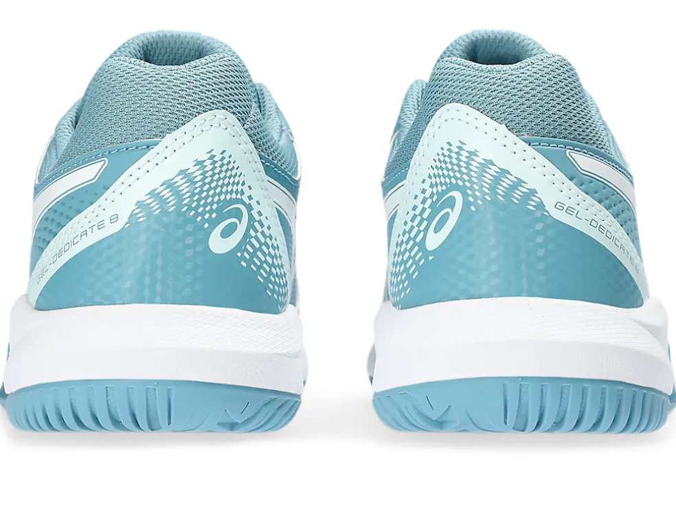 Tennisschoenen | Tennis>ASICS GEL-DEDICATE 8 Gris Blue/White