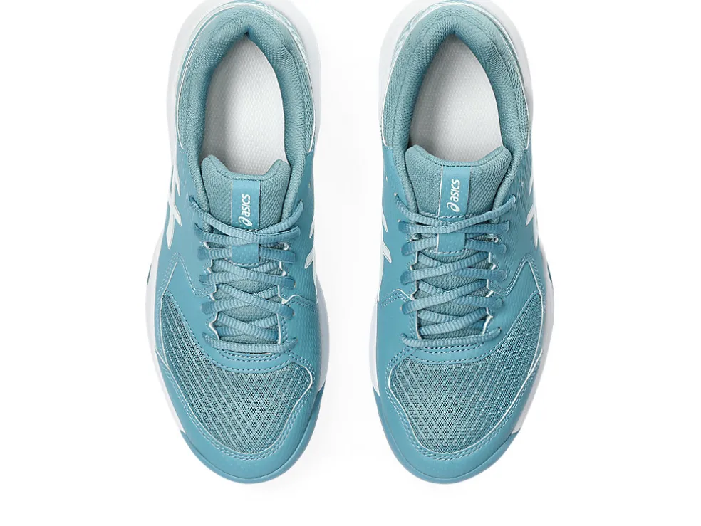 Tennisschoenen | Tennis>ASICS GEL-DEDICATE 8 Gris Blue/White