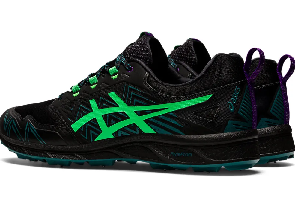 FUJI LITE™ | Trail running>ASICS GEL-FUJISETSU 3 GTX Black/New Leaf