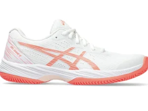 Tennisschoenen | Tennis>ASICS GEL-GAME 9 CLAY/OC White/Sun Coral