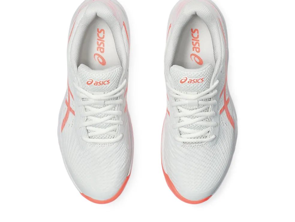 Tennisschoenen | Tennis>ASICS GEL-GAME 9 CLAY/OC White/Sun Coral