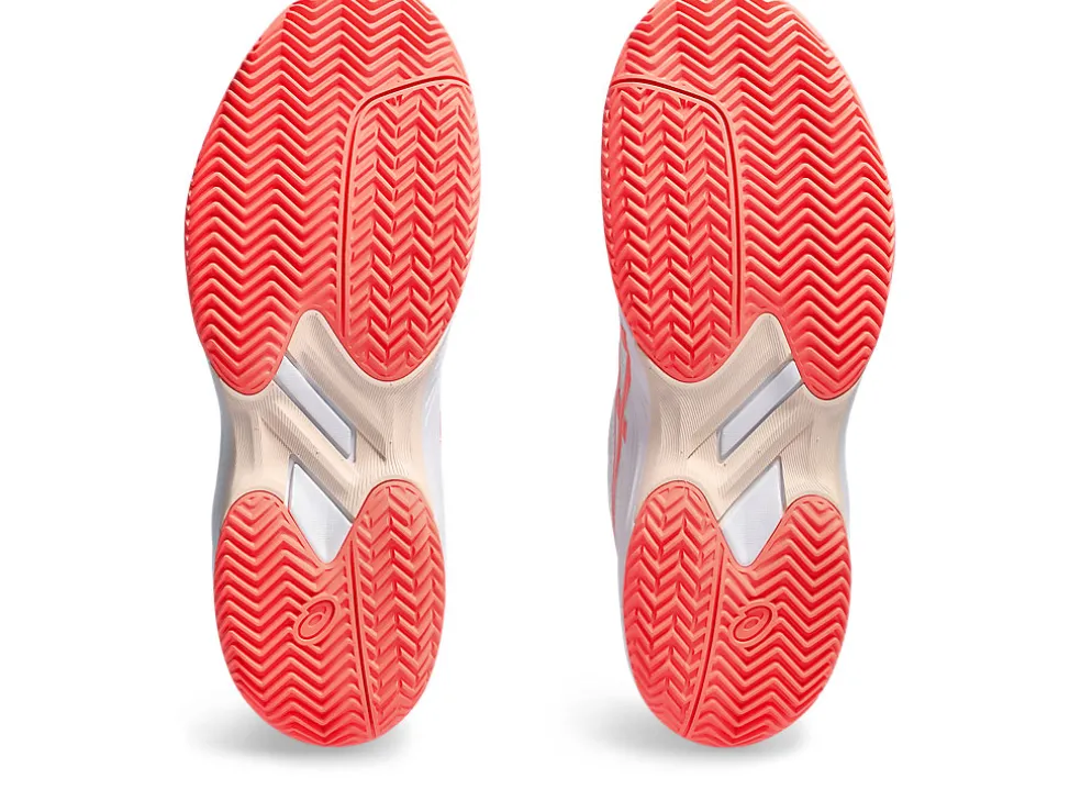 Tennisschoenen | Tennis>ASICS GEL-GAME 9 CLAY/OC White/Sun Coral