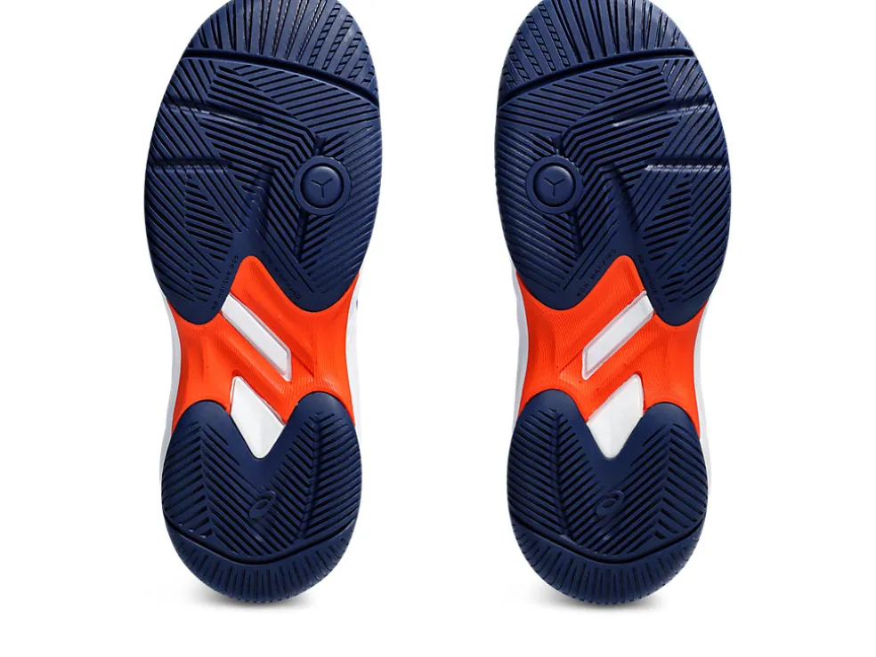 Tennisschoenen | Tennis>ASICS GEL-GAME 9 GS Blue Expanse/White