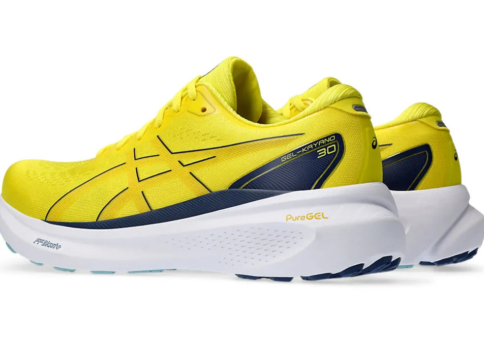 GEL-KAYANO™ | Hardloopschoenen>ASICS GEL-KAYANO 30 Bright Yellow/Blue Expanse
