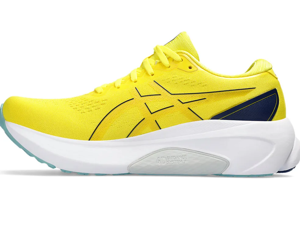 GEL-KAYANO™ | Hardloopschoenen>ASICS GEL-KAYANO 30 Bright Yellow/Blue Expanse