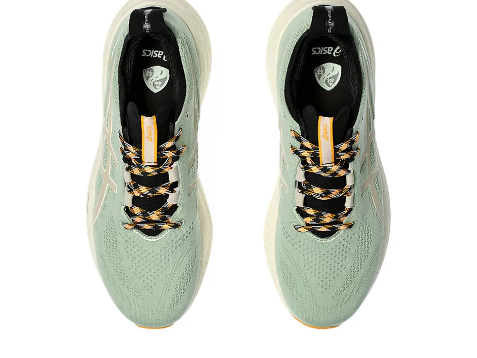 GEL-NIMBUS™ | Hardloopschoenen>ASICS GEL-NIMBUS 26 TR Nature Bathing/Fellow Yellow