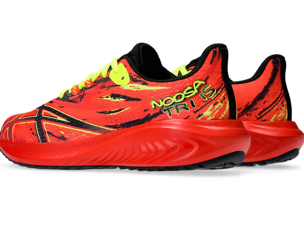 Run faster | NOOSA TRI™>ASICS GEL-NOOSA TRI 15 GS Sunrise Red/Black