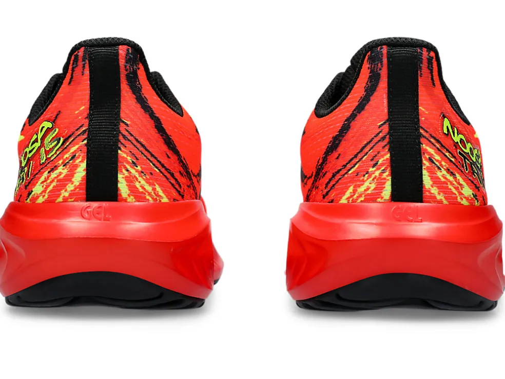 Run faster | NOOSA TRI™>ASICS GEL-NOOSA TRI 15 GS Sunrise Red/Black