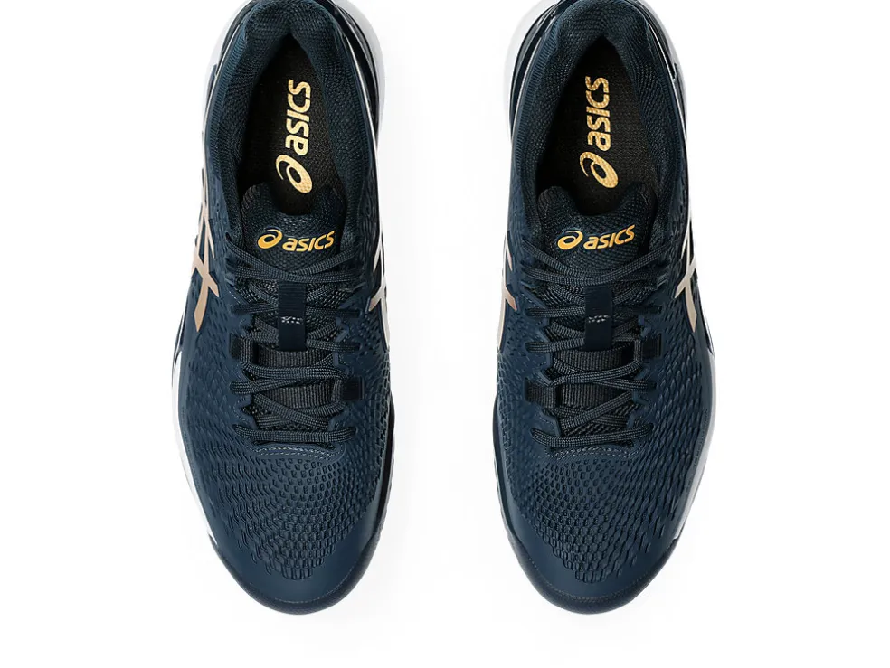 GEL-RESOLUTION™ | Tennisschoenen>ASICS GEL-RESOLUTION 9 French Blue/Pure Gold