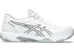 Netbal | Squash & badminton>ASICS GEL-ROCKET 11 White/Pure Silver