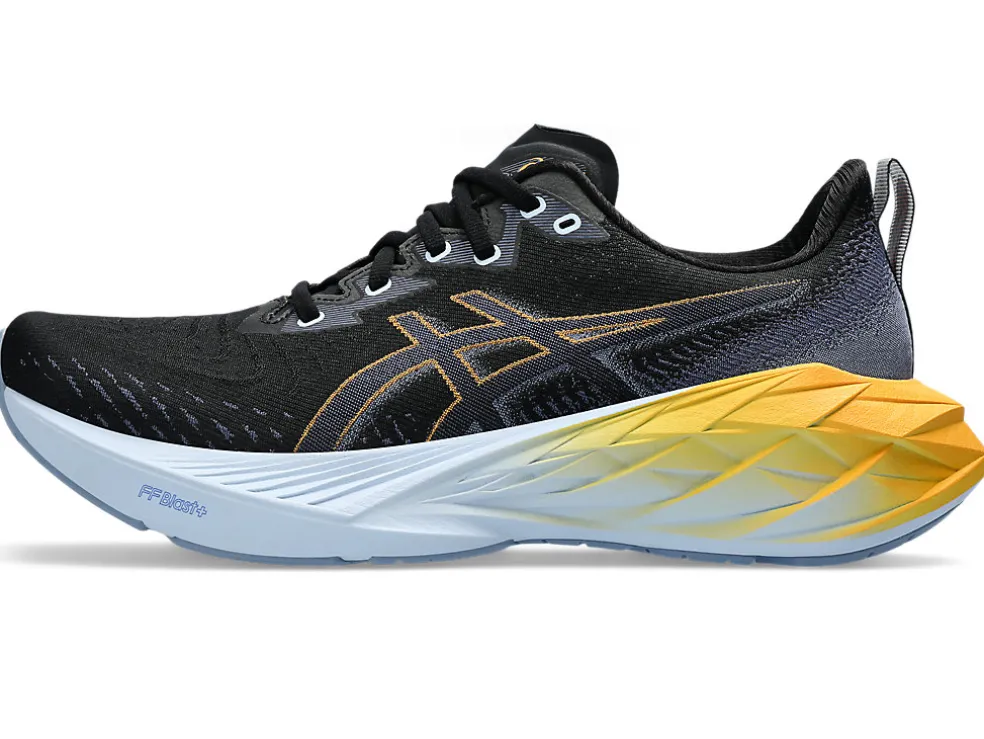NOVABLAST™ | Run faster>ASICS NOVABLAST 4 Black/Thunder Blue