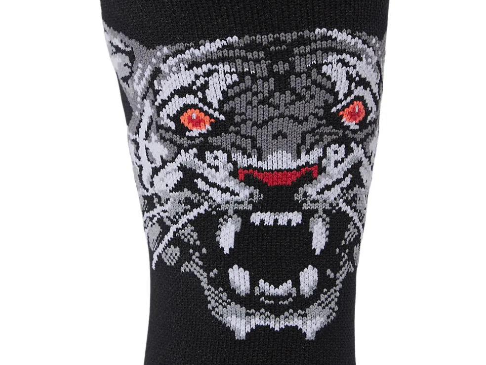 Hardlopen | Sokken>ASICS PERFORMANCE RUN SOCK CREW Performance Black/Sunrise Red