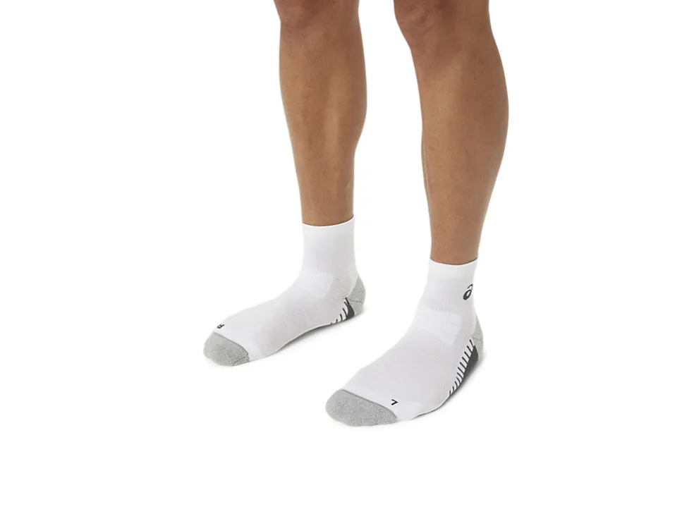 Hardlopen | Sokken>ASICS PERFORMANCE RUN SOCK QUARTER Brilliant White