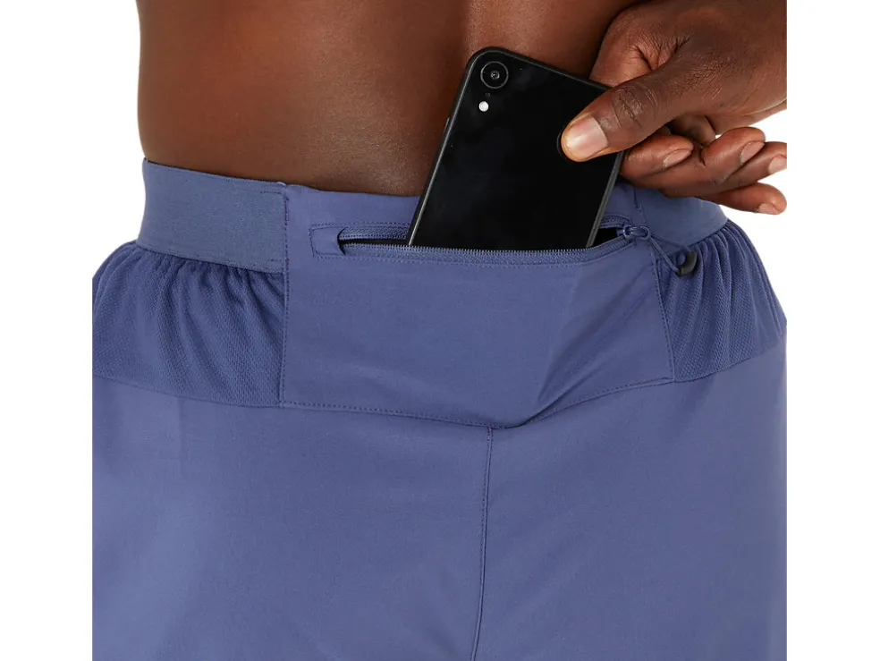 Kleding | Shorts>ASICS ROAD 2-N-1 7IN SHORT Thunder Blue/Denim Blue