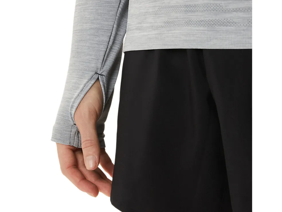 Kleding | Hardlopen>ASICS SEAMLESS LS TOP Carrier Grey/Glacier Grey