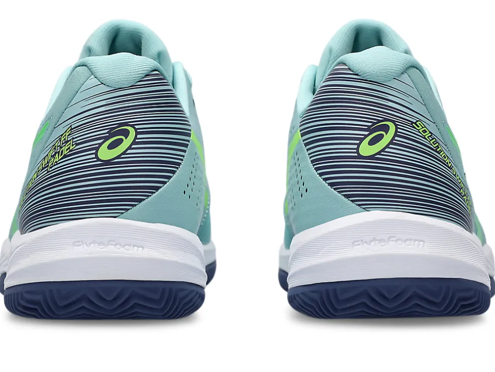 Padel | Padel>ASICS SOLUTION SWIFT FF PADEL Teal Tint/Electric Lime