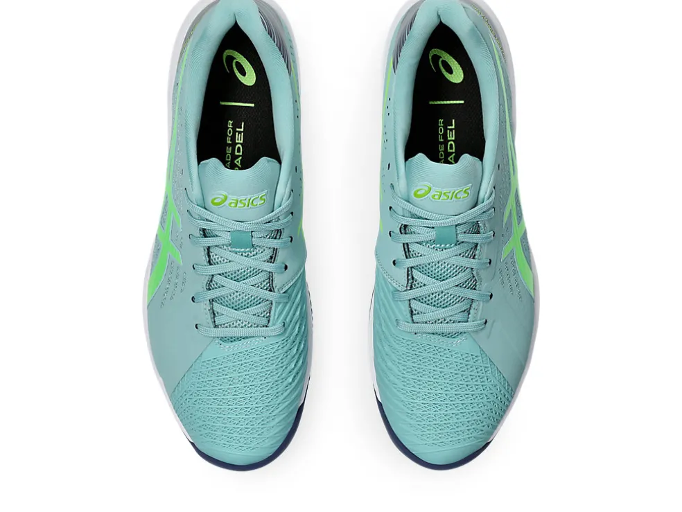 Padel | Padel>ASICS SOLUTION SWIFT FF PADEL Teal Tint/Electric Lime
