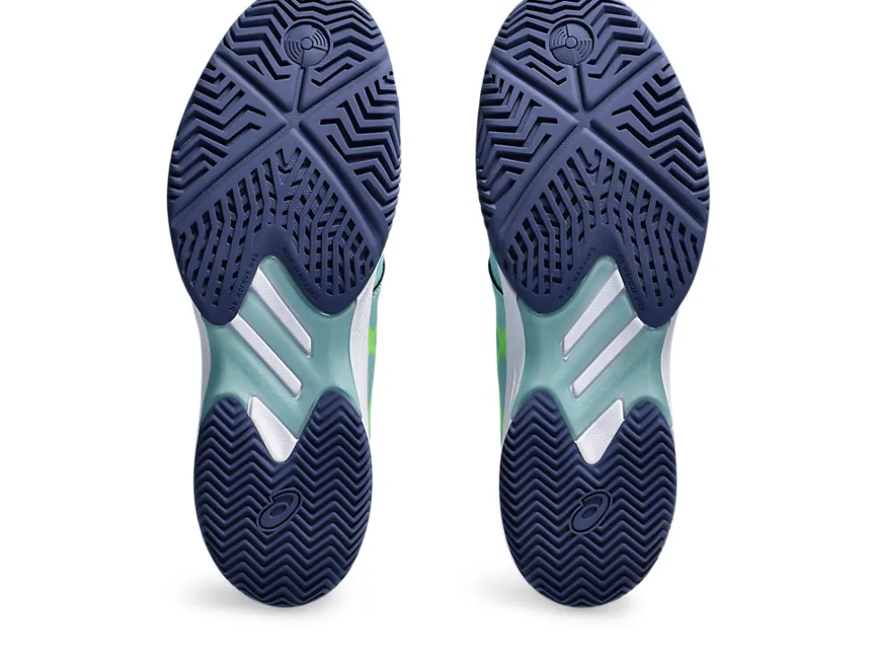 Padel | Padel>ASICS SOLUTION SWIFT FF PADEL Teal Tint/Electric Lime